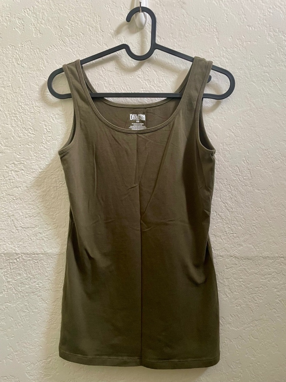 Duluth Trading Co. Army Green Tank Top - Women's Size XS